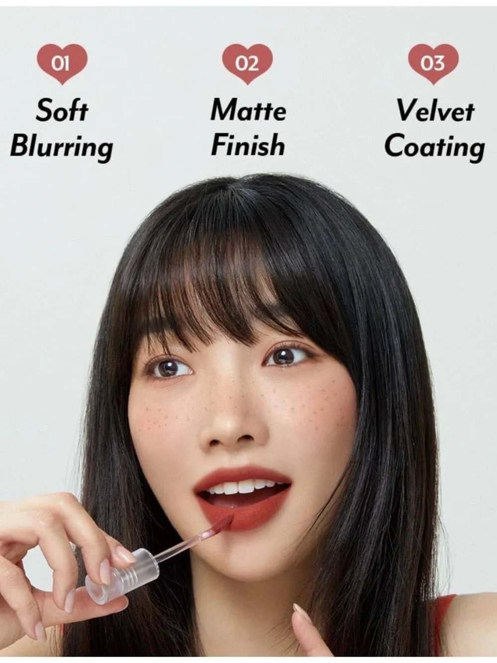 I'm Meme Lip Silhouette Matte Velvet Lip Tint 01 Retro Peach 4 mL Long-lasting